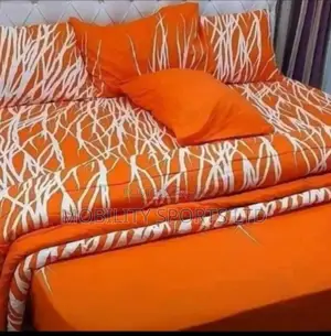 6 by 7 Bedsheet With 2 Pillows