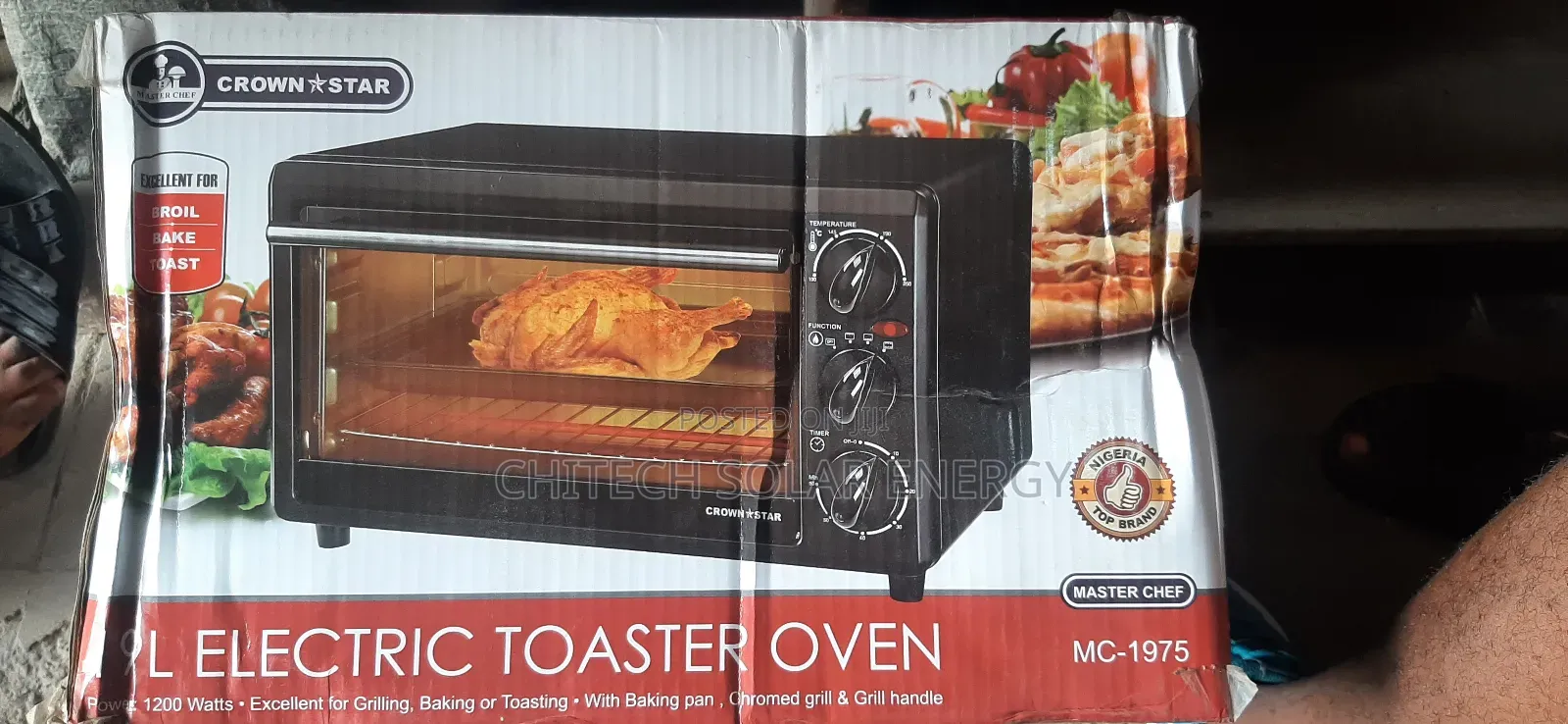 19 Letters Electric Toaster Oven