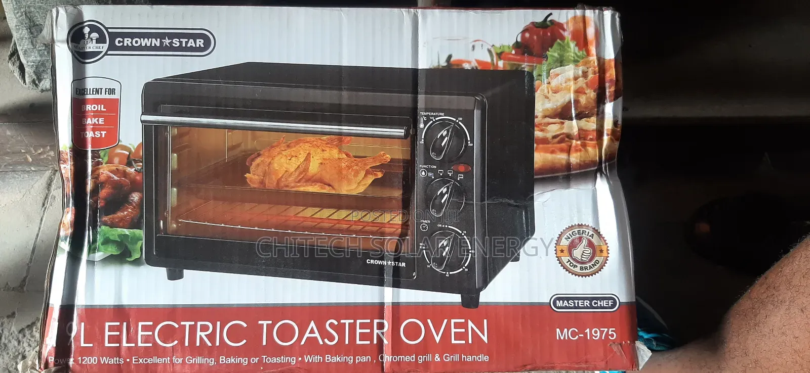 19 Letters Electric Toaster Oven