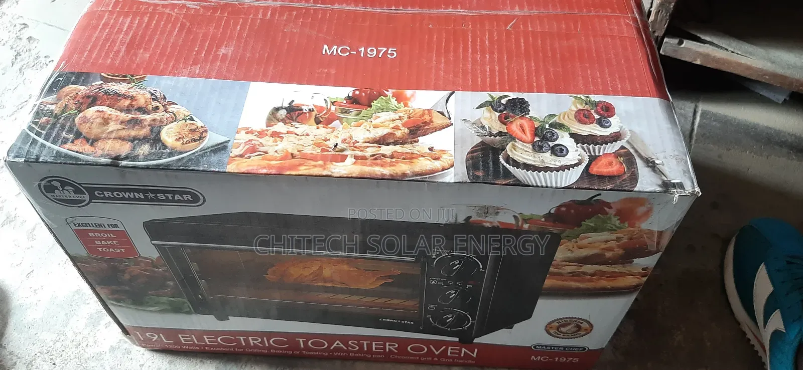 19 Letters Electric Toaster Oven