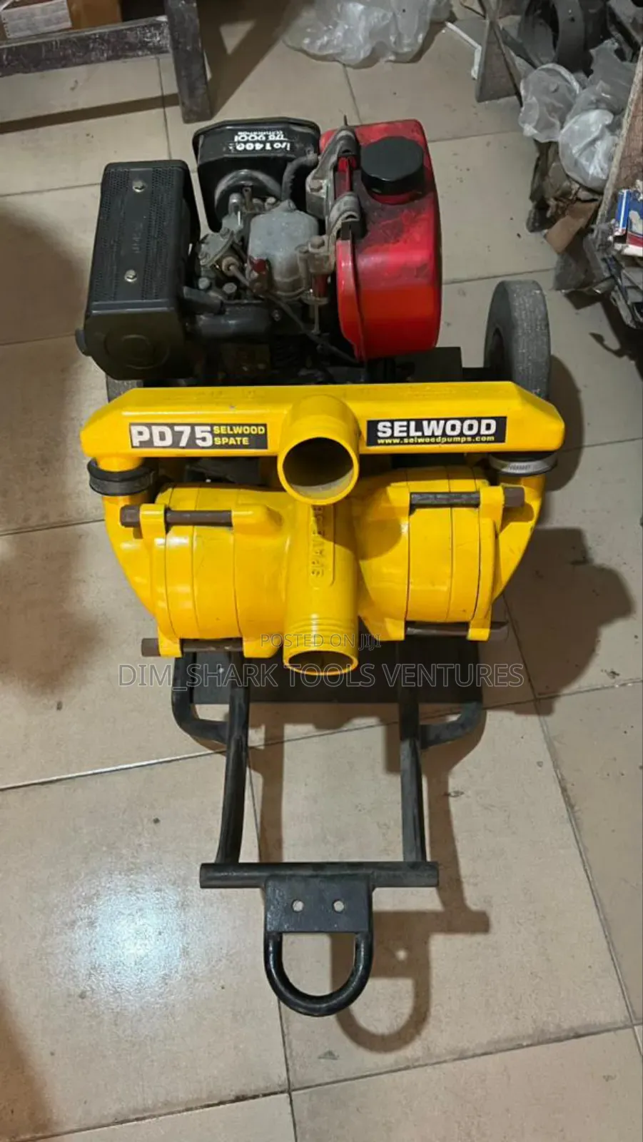 2" Spade Pump Diesel Engine
