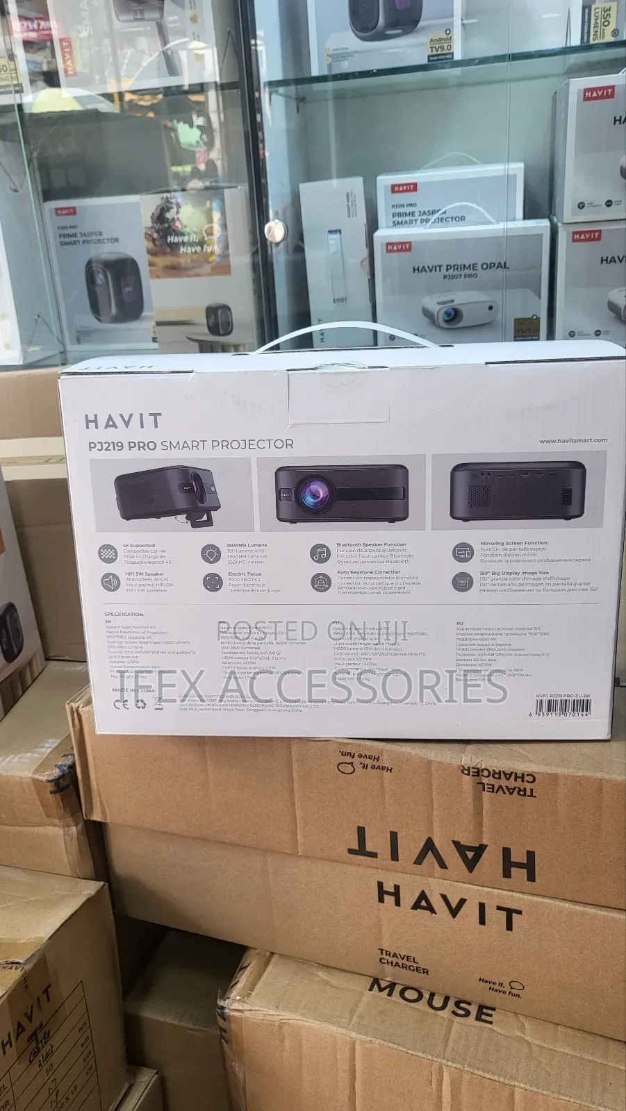 Havit Smart Projector Android Tv 9.0