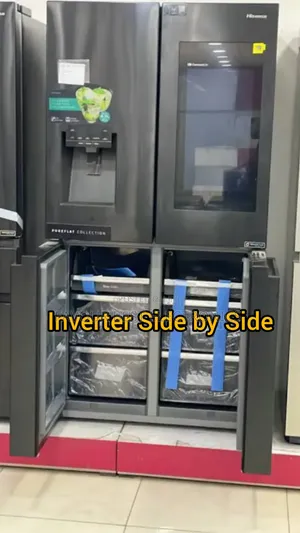 Hisense Inverter 538L Side by Side Fridge 21"Inch Ice Maker