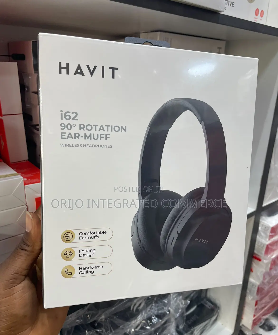 Havit I62 90° Rotation Ear-Muff Wireless Headphones