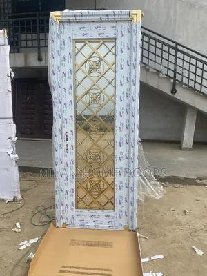 2.4m by 900m Glass Entrance Door Extra Height