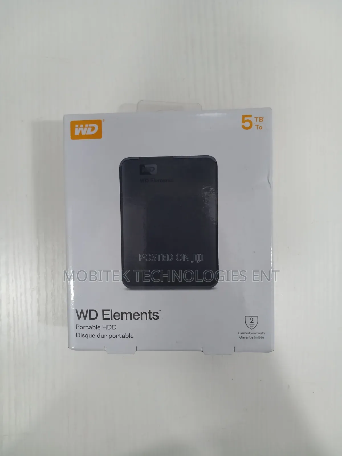 5tb Wd Elements External Portable Storage Hard Drive
