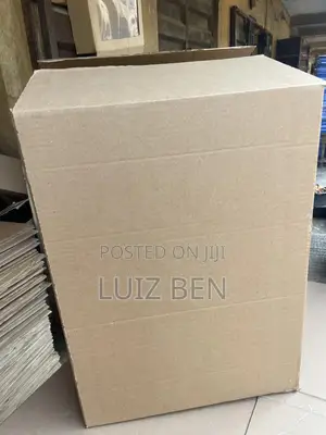 Different Sizes of Neat Cartons and Boxes