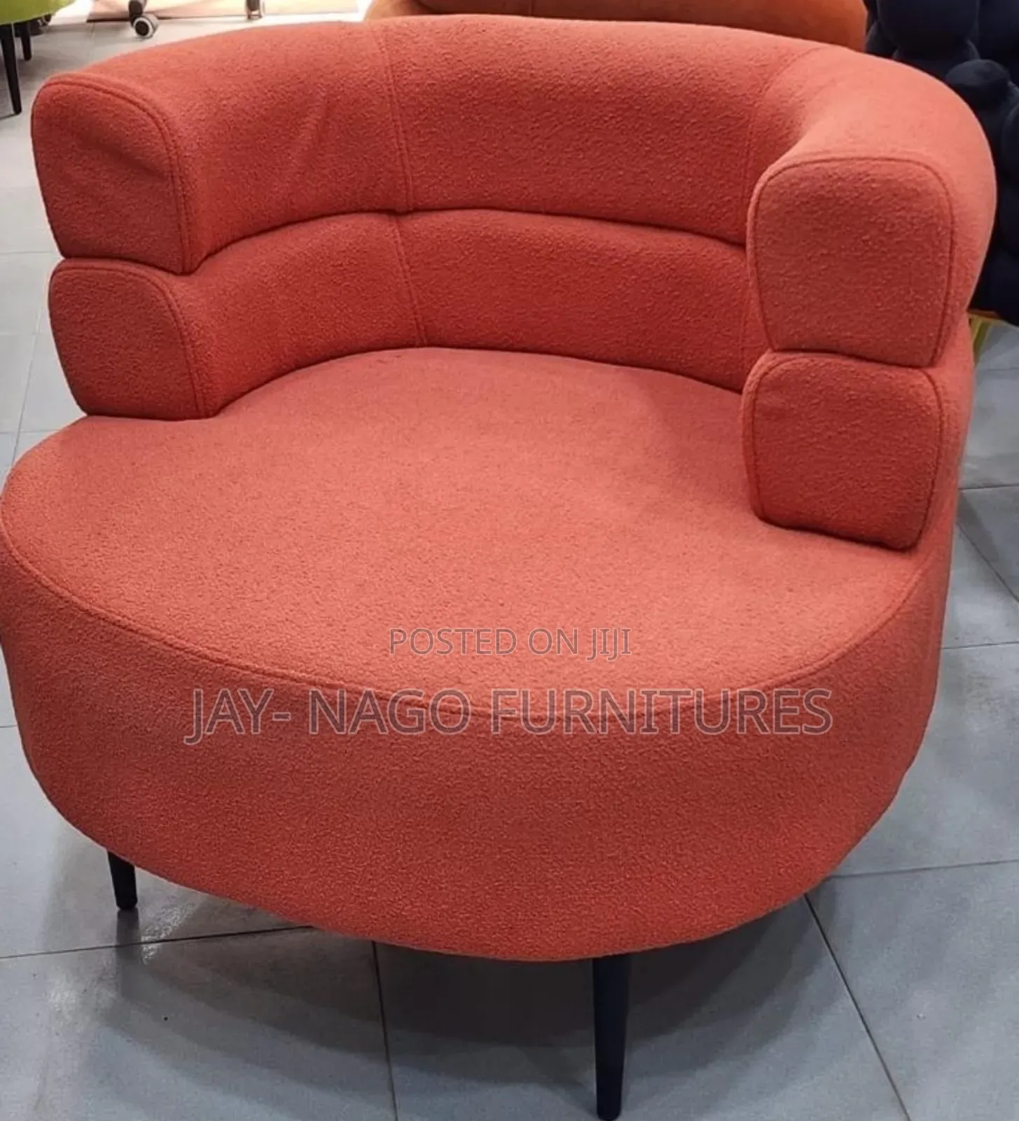 Single Fabric Sofa Chair