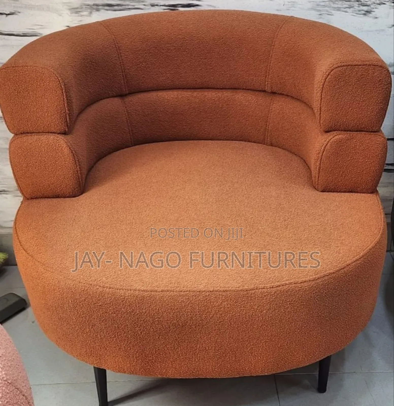 Single Fabric Sofa Chair