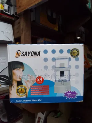 SAYONA Mineral Water Pot 24 Litres Free Regeant