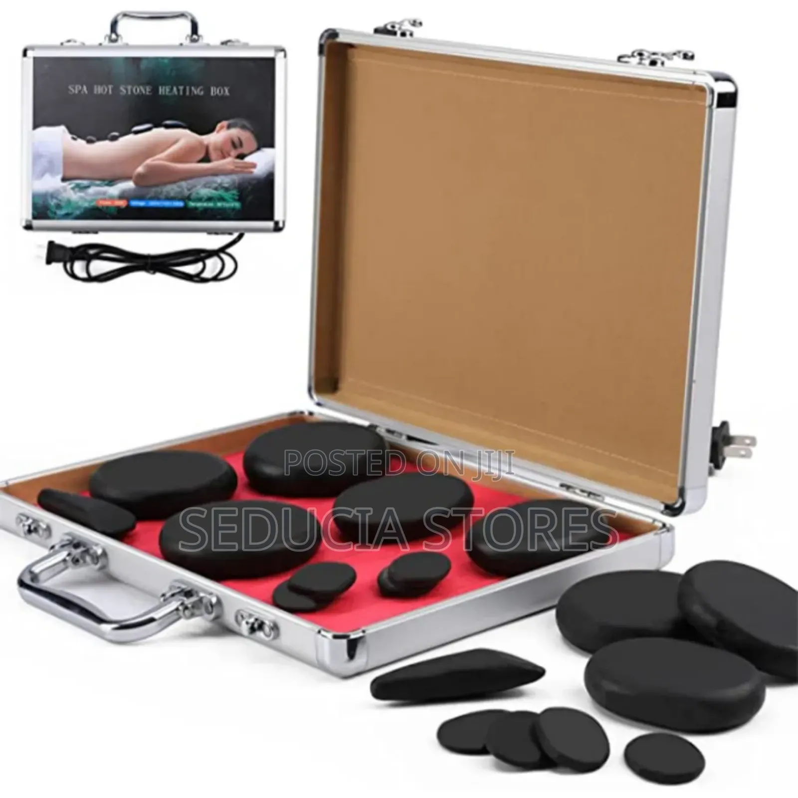 Spa Stone Set With Heating Box