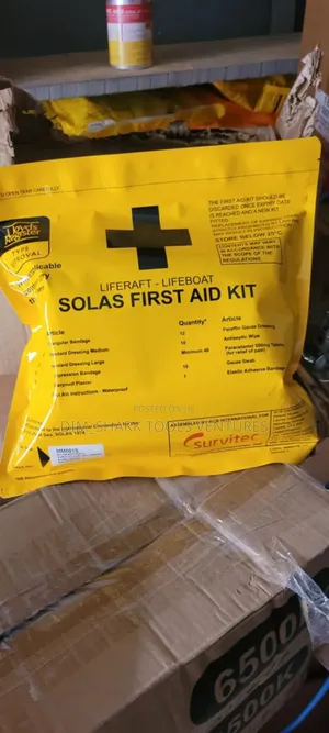 Lifelaft Lifeboat Solar First Aid Kit