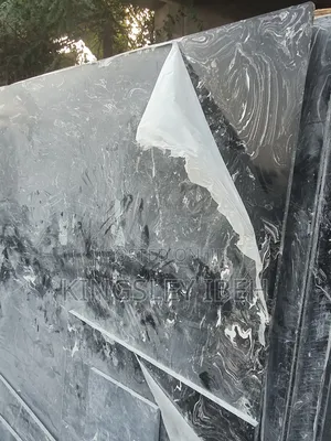 Calacuta Plain Black Quartz for Kitchen Counter Top