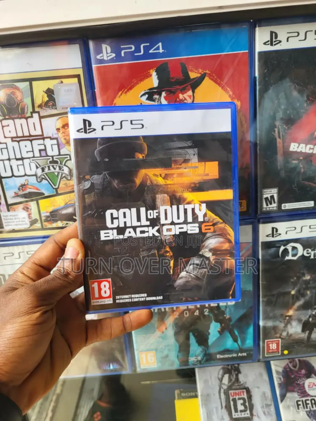 Ps5 Call of Duty Black Ops 6 Disc