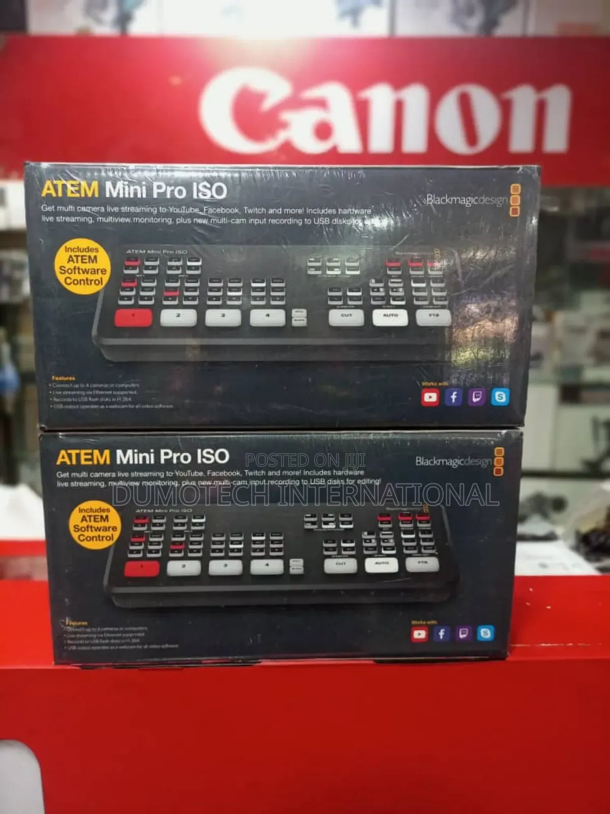 Blackmagic Atem Mini Pro ISO