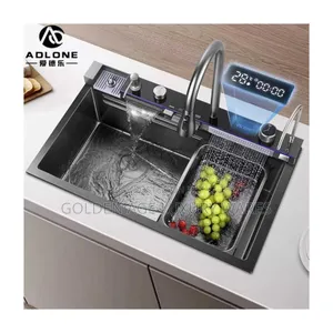 5 Button Luxurious Kitchen Sink
