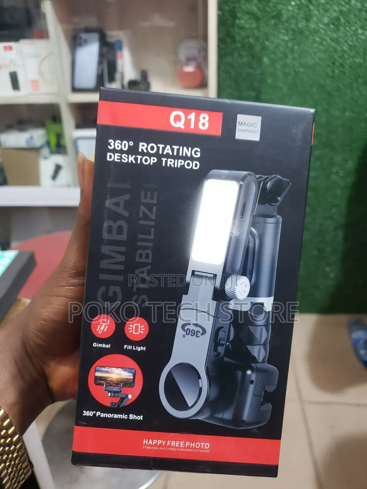 Q18 Handheld Gimbal Stabilizer