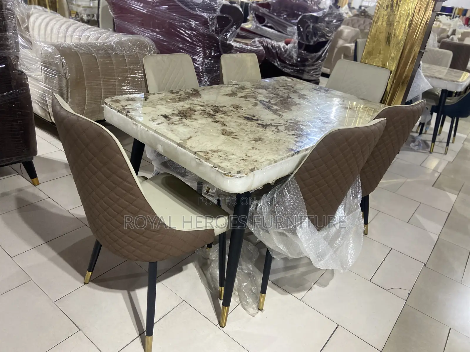 6 Seater Dinning Table Set