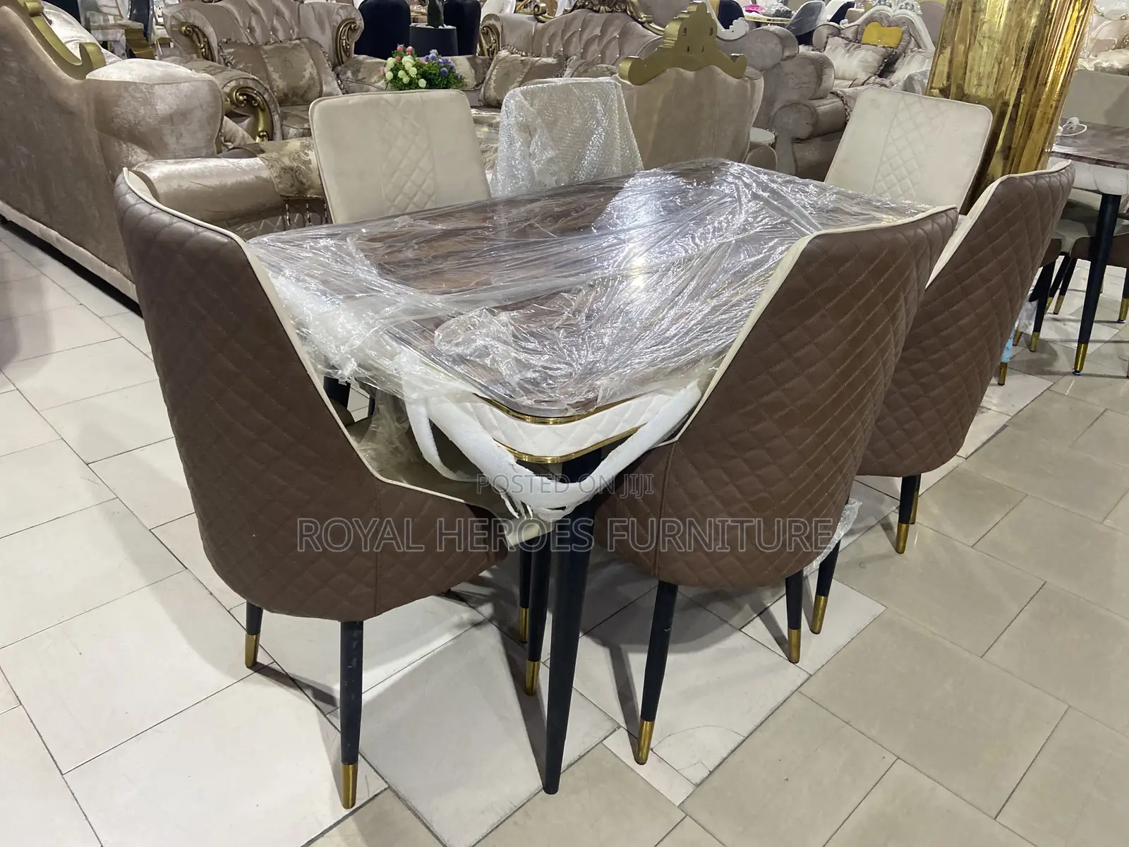 6 Seater Dinning Table Set