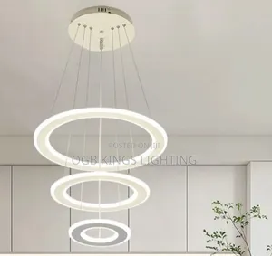 Led 3in1 3 Ring Chandelier Light Led Living Room Dining Ligh