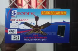 Sonik Ac/Dc 14w Copper Ceiling Fan Solar Panel