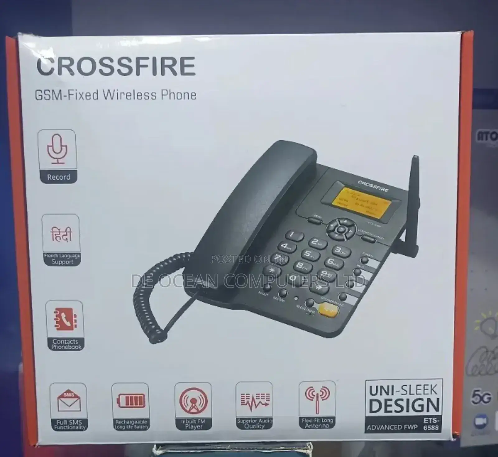 Crossfire GSM Fixed Wireless Phone
