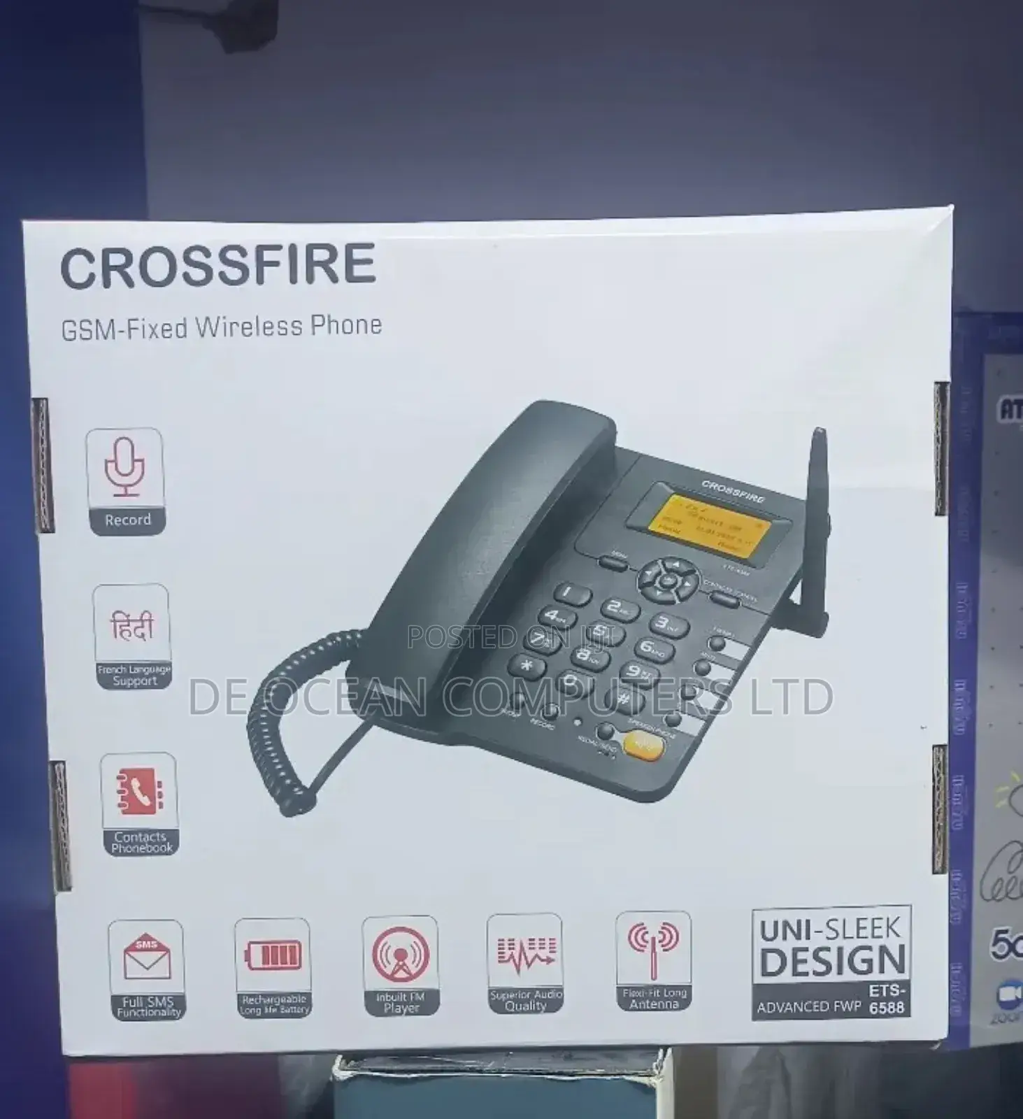 Crossfire GSM Fixed Wireless Phone