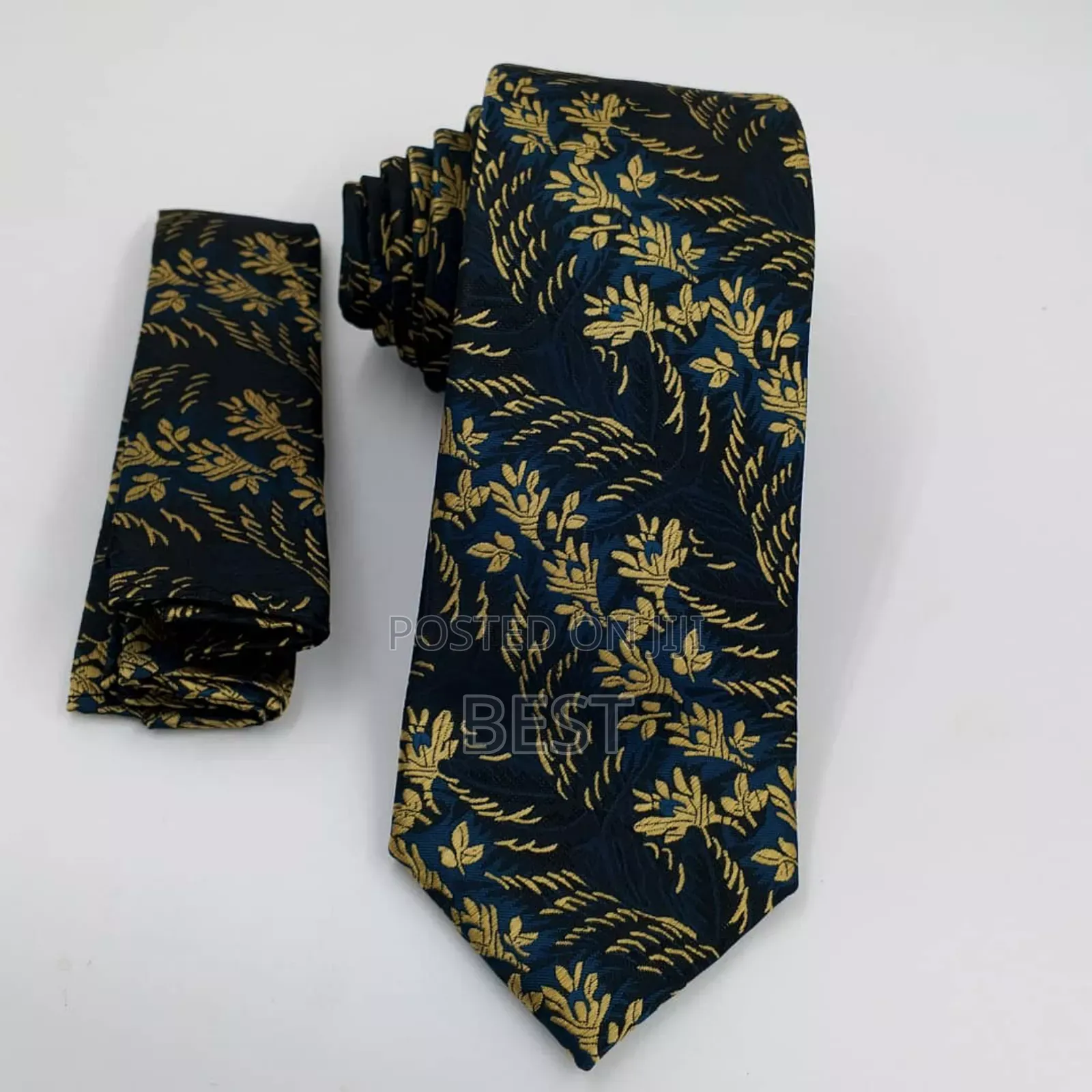 Top Quality Ties With Pocket Square