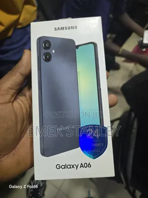 New Samsung Galaxy A06 128 GB Black
