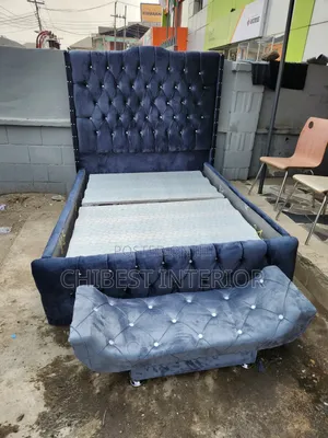 4.5by6 Bed Used in Homes and Hotels.