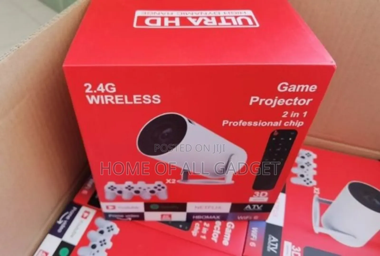 Smart Game Projector Plus 2 Wireless Controllers