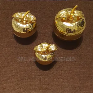 3pc Gold Apple