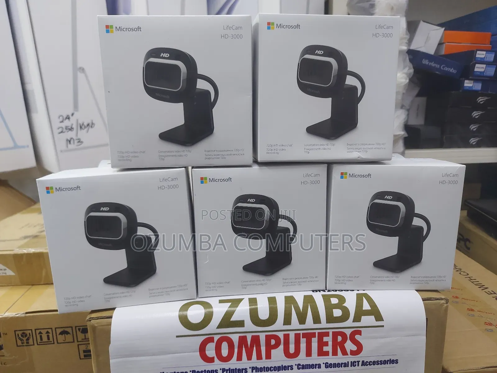 Microsoft Lifecam HD-3000 Webcam