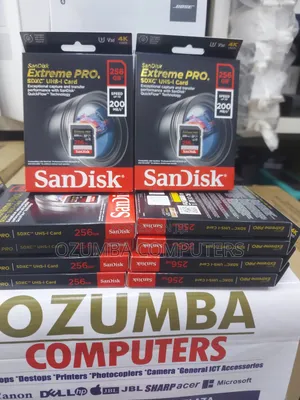 Sandisk Extreme Pro 256gb Sd Card