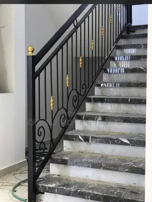 Wrought Iron Staircase Handrail