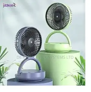 Dp Rechargeable Fan Dp-7637 With Rotating Base