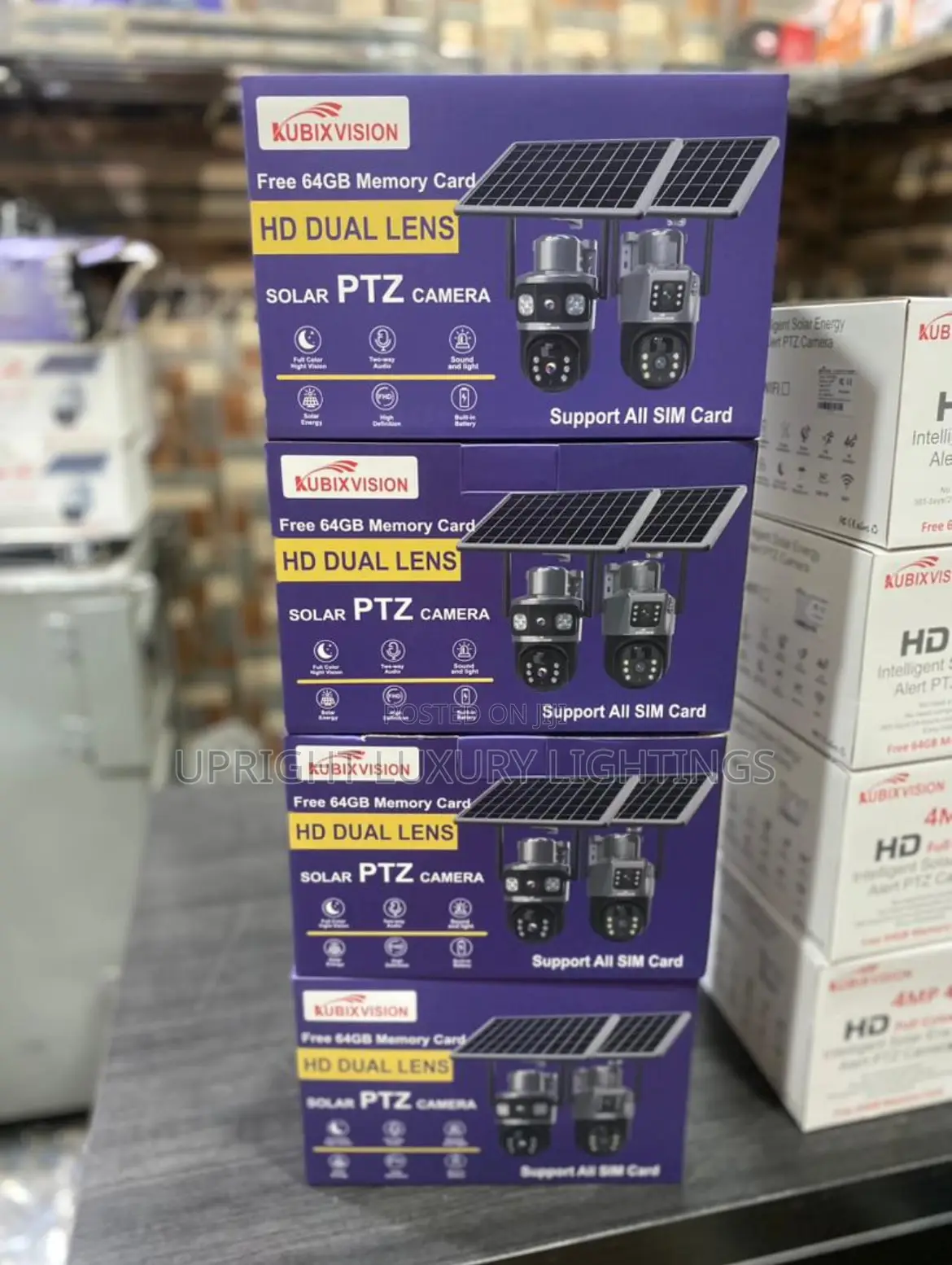 HD DUAL LENS Solar PTZ Camera