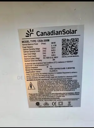 Canadian Solar Panel 300watt