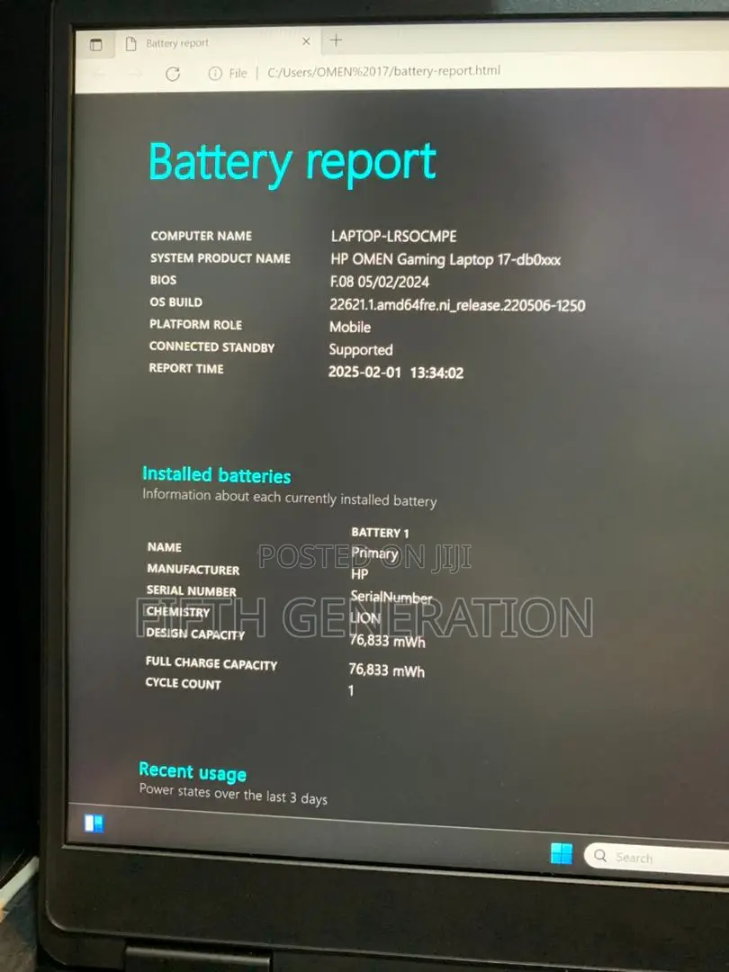 Laptop HP Omen 17 32GB AMD Ryzen 9 SSD 1T