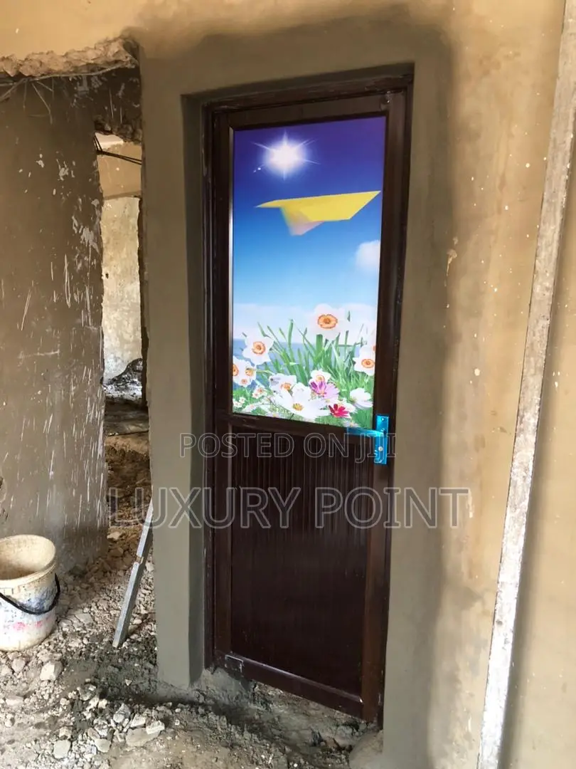 Aluminum Glass Door D77