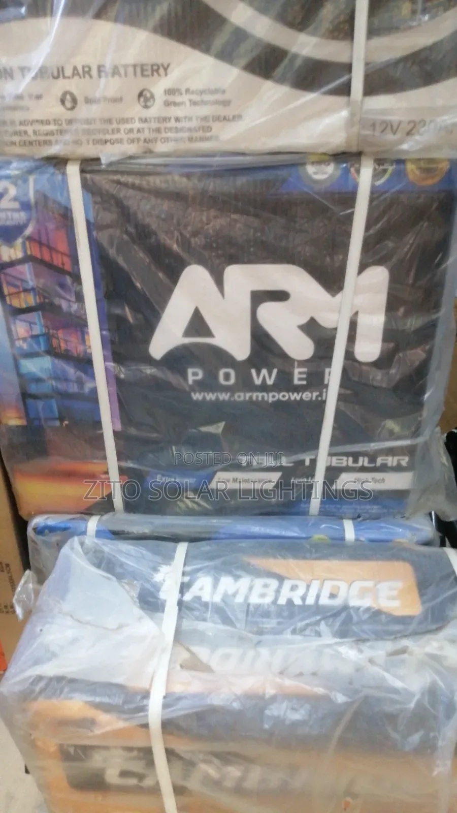 220/240ahms Solar Tubular Battery
