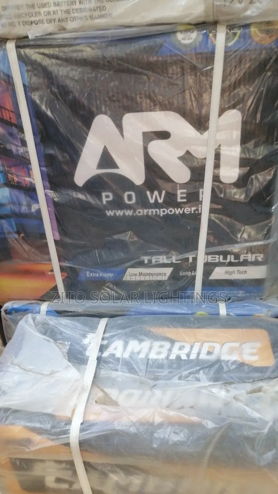 220/240ahms Solar Tubular Battery