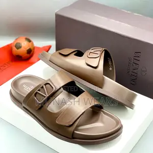 Valentino Leather Slipers 40-46