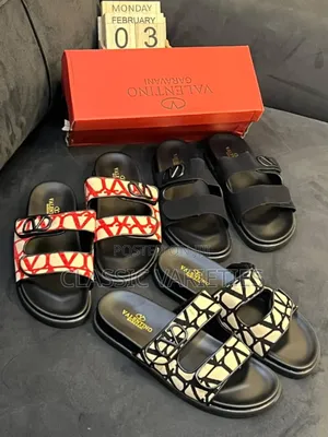 Luxury Valentino Female Slides