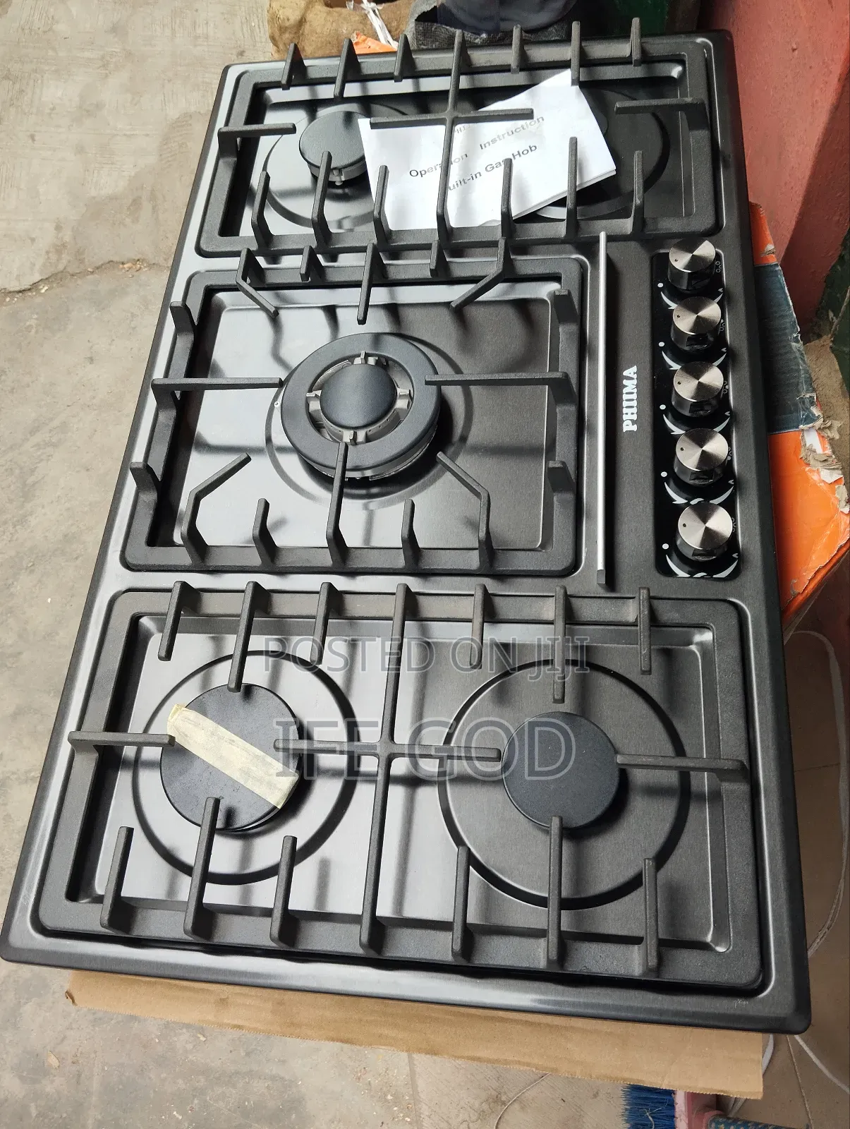 Original PHIIMA Luxury Automatic in-Built Gas Cooker 60x90cm