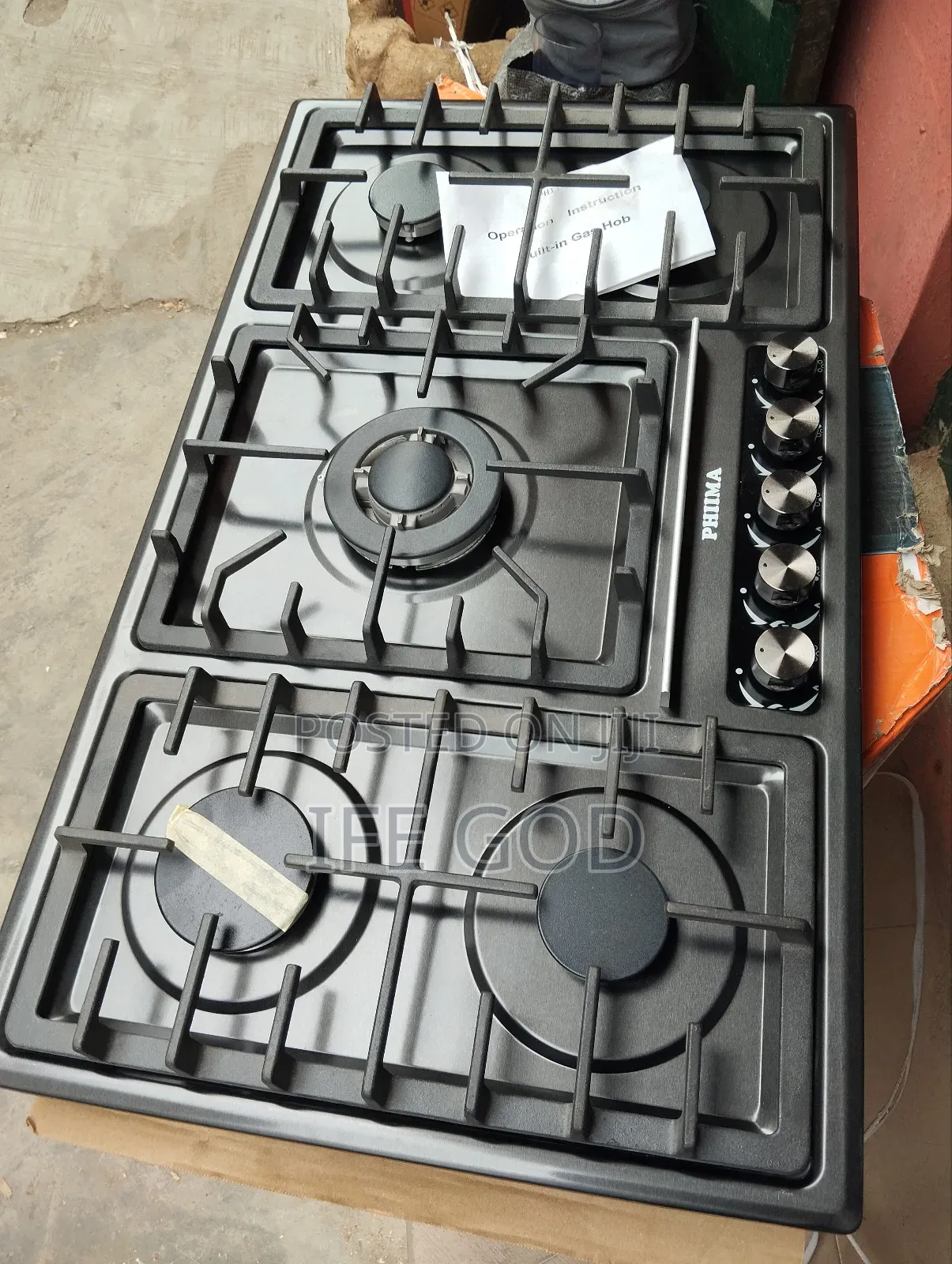 Original PHIIMA Luxury Automatic in-Built Gas Cooker 60x90cm