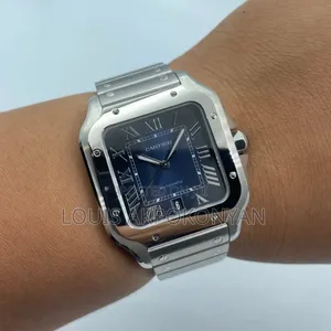 Cartier Silver Chain Watch