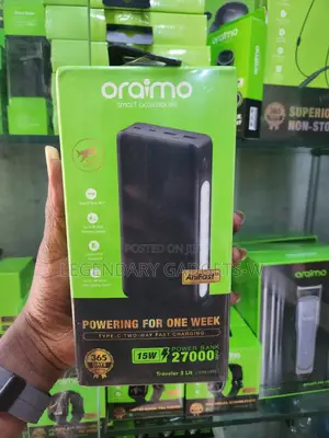 Ooraimo 27,000mah Powerbank