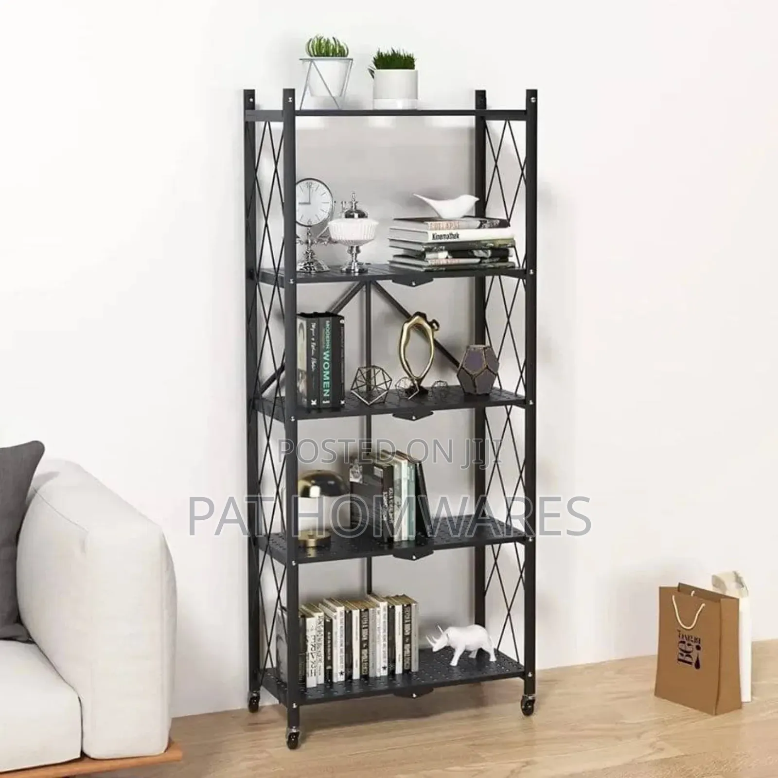 5 Tiers Foldable Rack