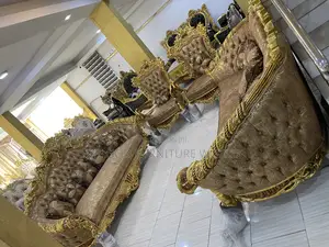8seater High Classic Turkish Royal Sofa Chair Complete Set